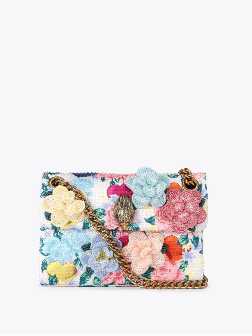 Kurt Geiger Mini Kensington Flower bag with dust bag - Picture 14 of 17